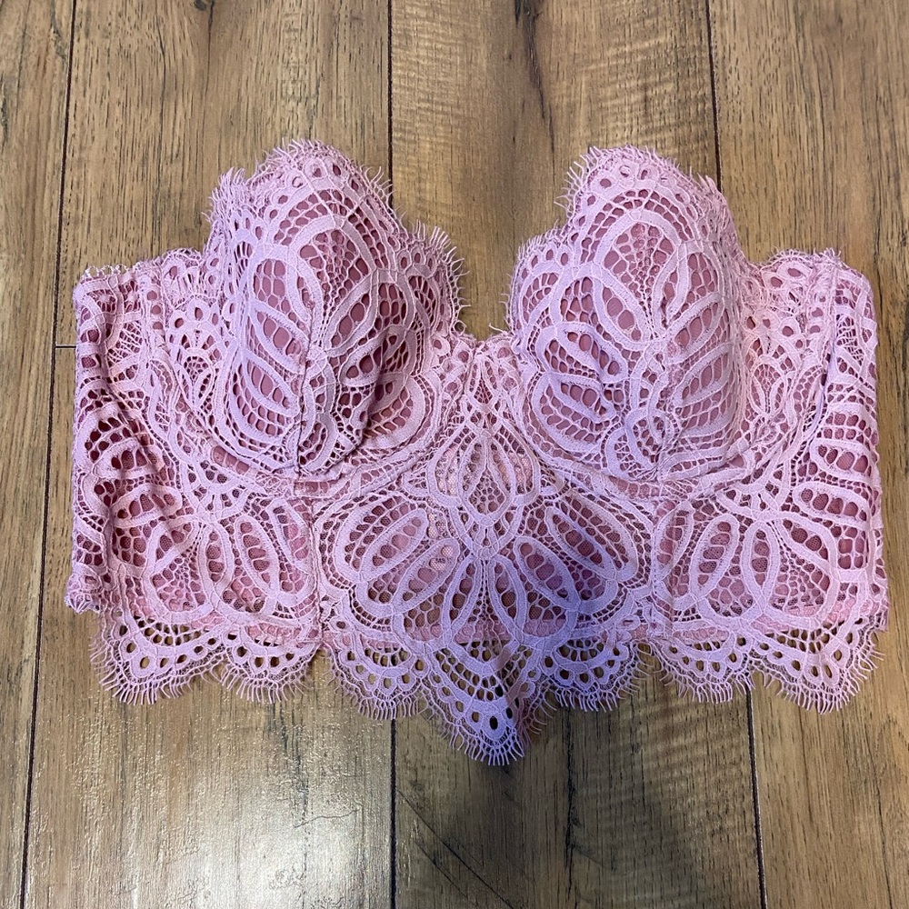 Victoria's Secret Pink Lace Bra Intimates